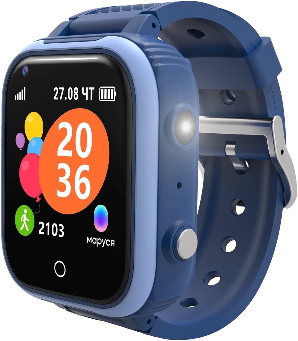 Детские умные часы Geozon IQ (синий)