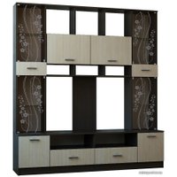 Стенка Памир Сабина СМ-2000 (венге-дуб белфорт)