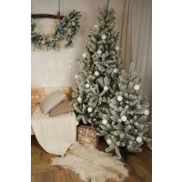 Ель National Tree Company Сказка заснеженная СК/ЗСН-160 1.6 м