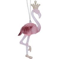Елочная игрушка Gisela Graham Alice in Christmas Land Фламинго 10670