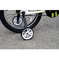 Детский велосипед Lenjoy Sports Shadow 18 (белый/желтый)