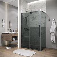 Душевой уголок Grossman Galaxy 100x80x195 120.K33.01.1080.42.10 (графит сатин/стекло тонированное)