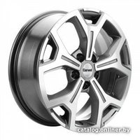 Литые диски Carwel Талкас 1710 17x6.5" 5x114.3мм DIA 67.1мм ET 50мм AGR