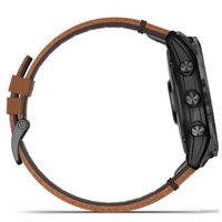 Умные часы Garmin Epix Pro Gen 2 Sapphire 51 мм (карбоново-серый титан/каштановый, с кожаным и силиконовым ремешками)