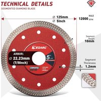 Набор отрезных дисков Ezarc 80761254 (2 шт)