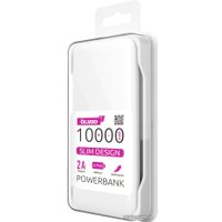 Внешний аккумулятор Partner Olmio Slim 10000mAh (белый)