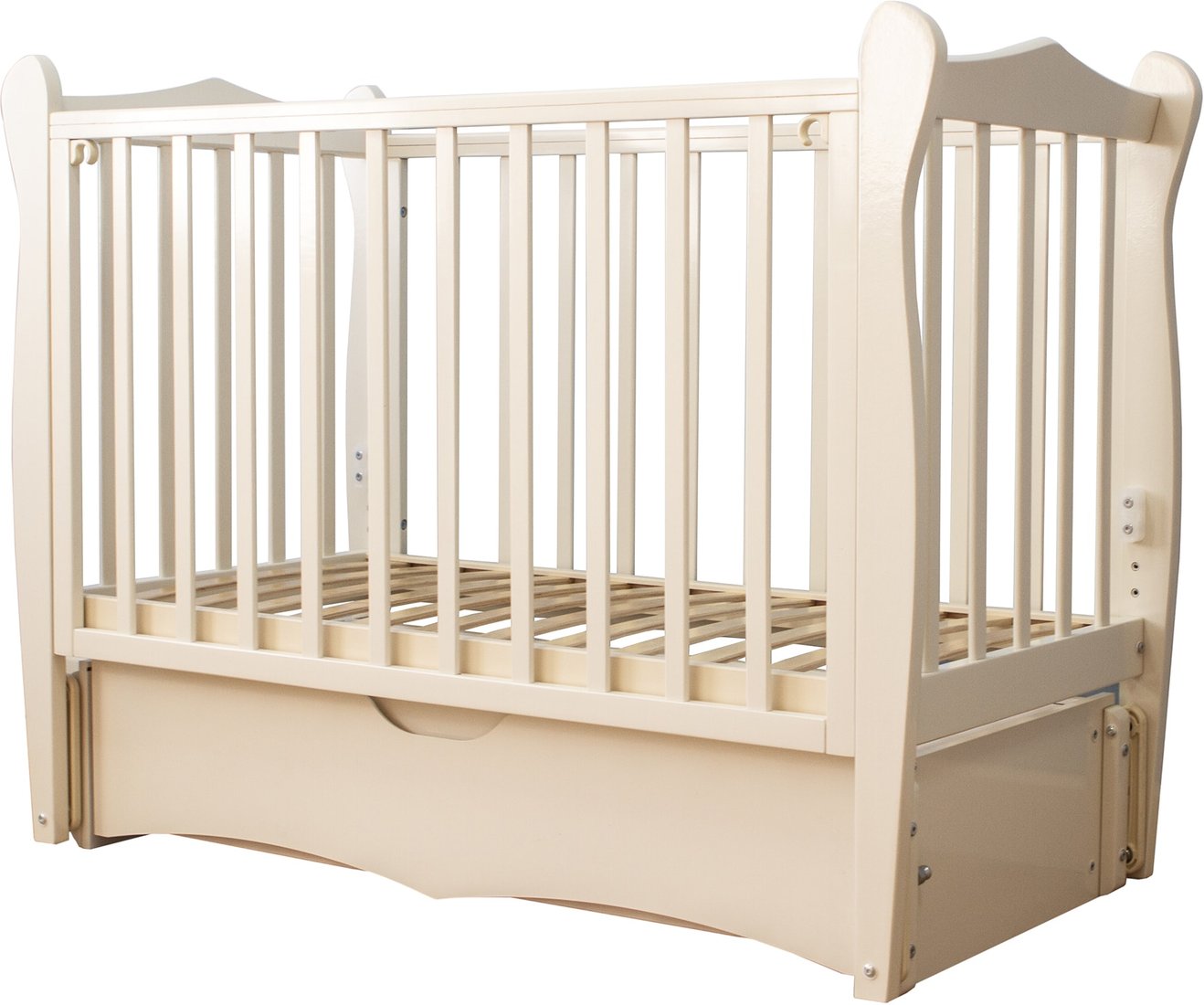 

Классическая детская кроватка Красная звезда Сибирочка С778 (слоновая кость)