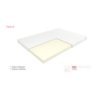 Ортопедический наматрасник ЭОС Топп 5 70x200 трикотаж