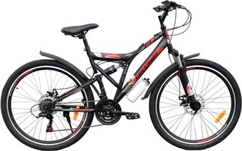 Велосипед Greenway LX330-H 26 2020 (черный/красный)