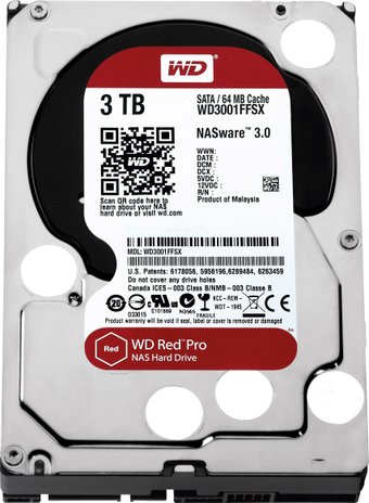 WD Red Pro 3TB (WD3001FFSX)