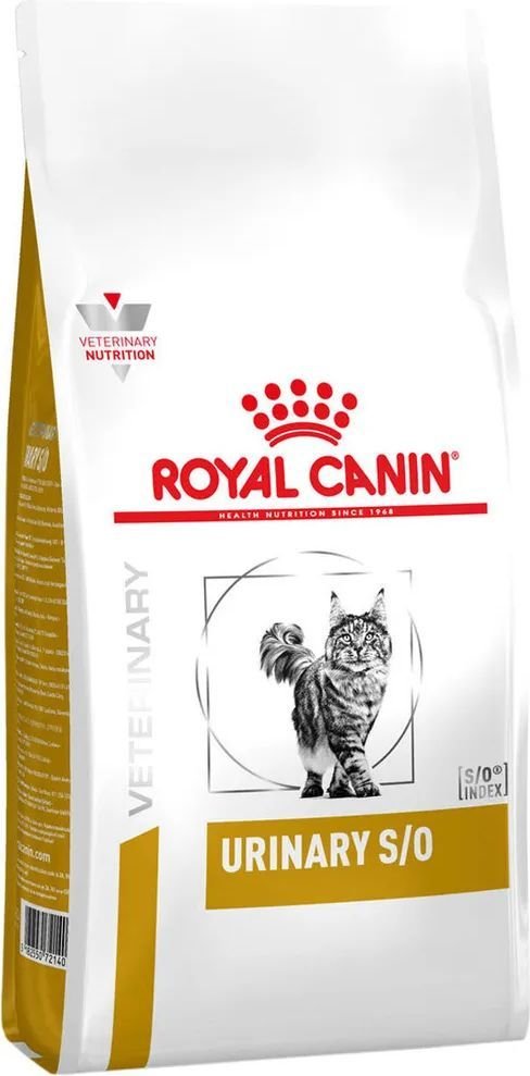 

Сухой корм для кошек Royal Canin Urinary S/O (способствующий растворению струвитных камней) 1.5 кг
