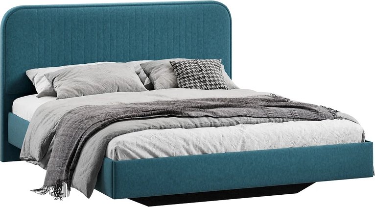 

Кровать Трия Тиффани Тип 1 180x200 (микровелюр Jercy Izumrud)