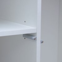 Шкаф распашной Диприз Марм Д.70033.1 (белый)