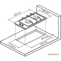 Варочная панель Monsher MHG 33 X