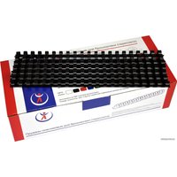 Пластиковая пружина для переплета РеалИСТ Пластик 19 мм (черный)