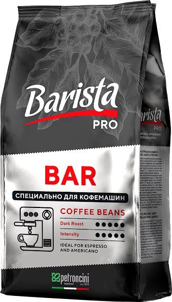 

Кофе Barista Pro Bar в зернах 800 г