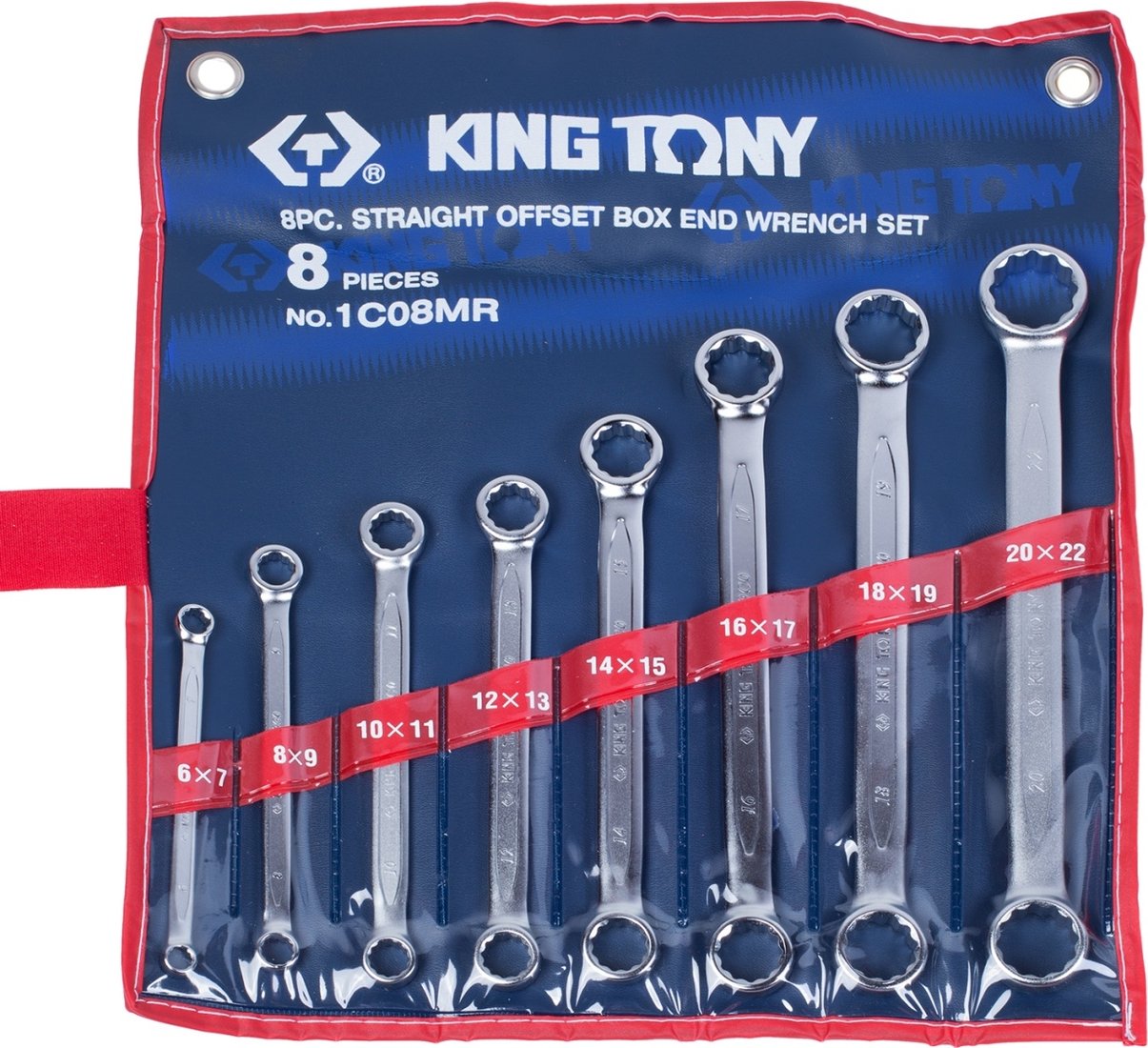 

Набор ключей King Tony 1C08MR (8 предметов)