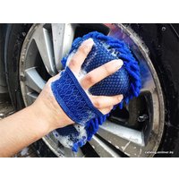 Губка USBTOP Губка для мойки автомобиля из микрофибры (синий) в Гомеле