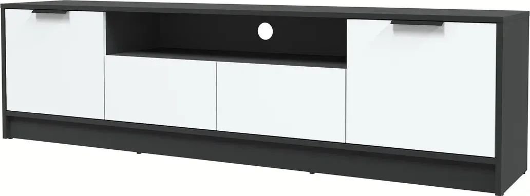 

Тумба Интерлиния ТВ Концепт КТ-ТВ4-50 Глосс (антрацит/белый)