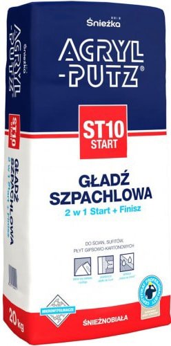 

Шпатлевка Sniezka Acryl-Putz Start EX ST10 20 кг (белый)