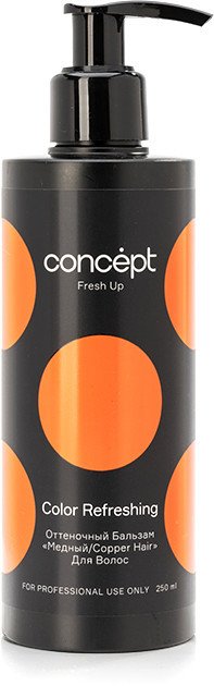 

Оттеночный бальзам Concept Fresh Up с дозатором медный 250 мл