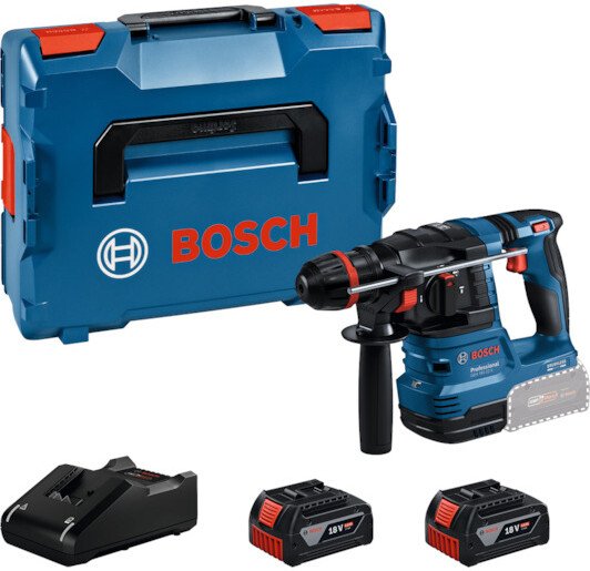 

Перфоратор Bosch GBH 18V-22 X Professional 0611924101 (с 2-мя АКБ, кейс)