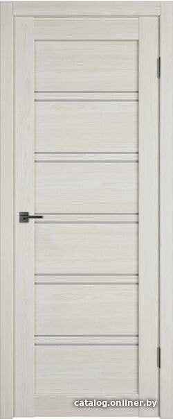 Межкомнатная дверь Atum Pro Х28 80x200 (artic oak, стекло white cloud)