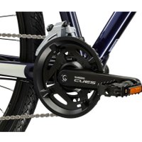 Велосипед Kross Evado 5.0 L 2025 (синий/серебристый) в Мозыре