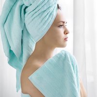 Набор полотенец Verossa МХ50 Stripe 08 НПК008 746400 (нежно-голубой)