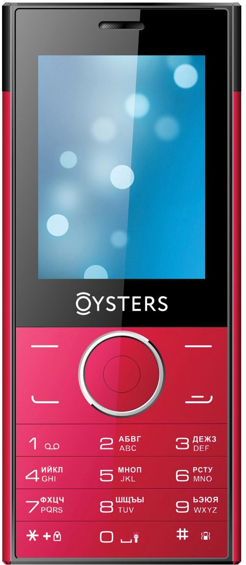

Телефон Oysters Ufa Red