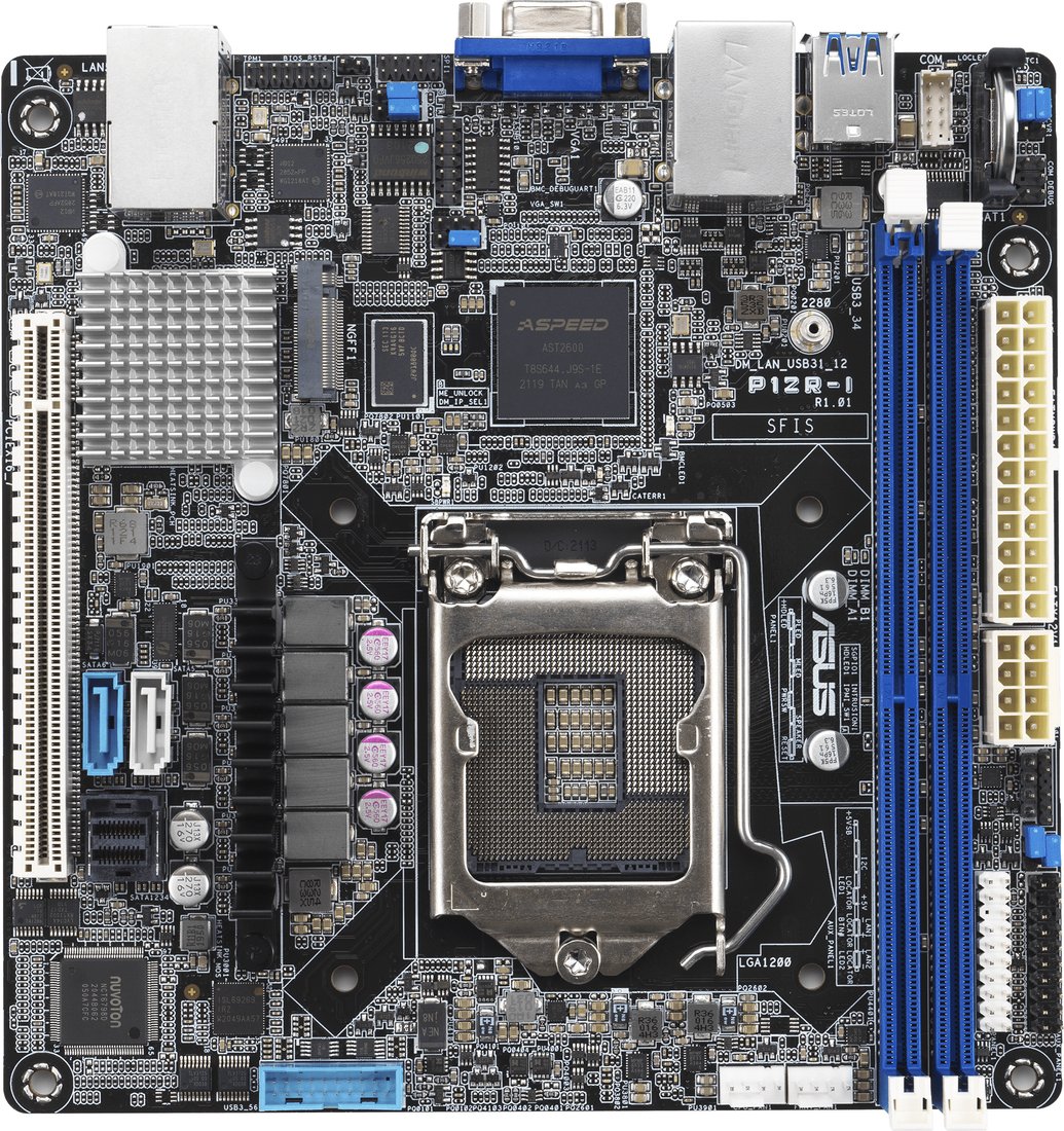 

Материнская плата ASUS P12R-I