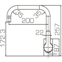 Смеситель Bravat Stream F73783C-1