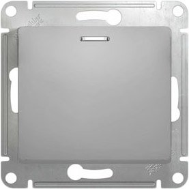 Выключатель проходной Schneider Electric Glossa GSL000363 (алюминий)