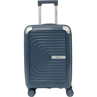 Чемодан-спиннер VALIGETTI 344-8022/2-20NAV (темно-синий)
