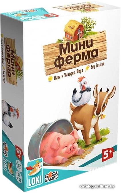 Детская настольная игра GaGa Games Миниферма