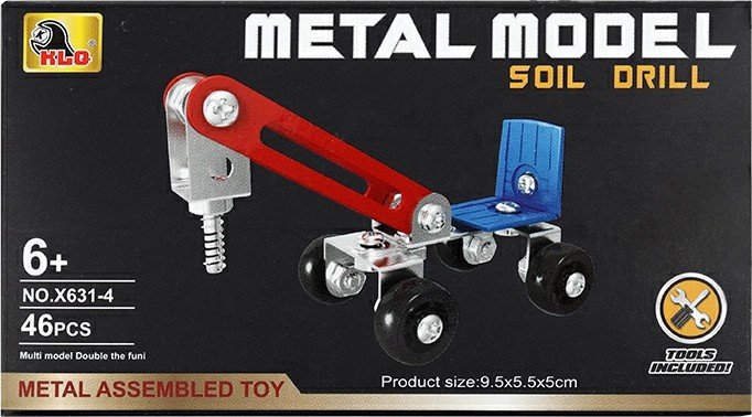 Металлический конструктор Darvish Metal model Soil Drill SR-T-4792C