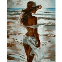 Картина по номерам Феникс+ Девушка на пляже 67956