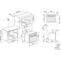 Электрический духовой шкаф Smeg SF6101TVS1