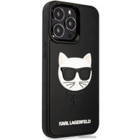 Чехол для телефона CG Mobile Karl Lagerfeld для iPhone 13 Pro KLHCP13LCH3DBK