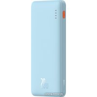 Внешний аккумулятор Baseus Airpow Fast Charge Power Bank 20W 10000mAh (голубой) + брендированный брелок Baseus