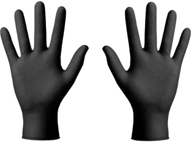 

Нитриловые перчатки Gogrip Нитриловые RP30023004-001 (L, 50 шт, черный)