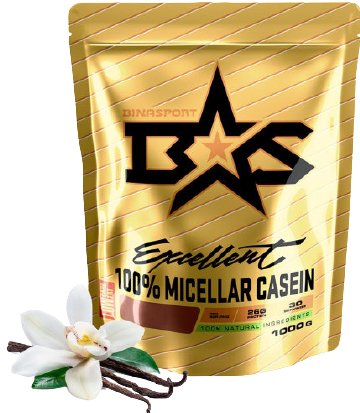 

Казеин Binasport Micellar Casein (1000г, ваниль)