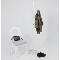 Вешалка для одежды AksHome Holly (белый)