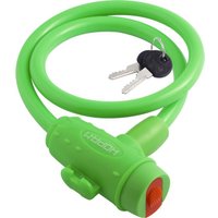 Тросовый велосипедный замок Нора-М №33 (ф6x800мм, зеленый)