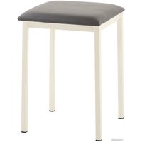 Табурет AMC Comfort 7 Г К3.8 (кожзам, серый/коричневый/слоновая кость)