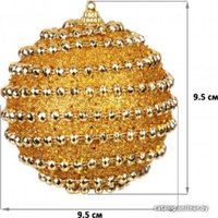 Елочная игрушка Elan Gallery Золотой узор 970086