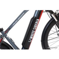 Электровелосипед White Siberia Camry Allroad (матовый синий)