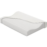 Ортопедическая подушка Mio Tesoro Premium Ribbet 55х35х10/8 (бабл белый)