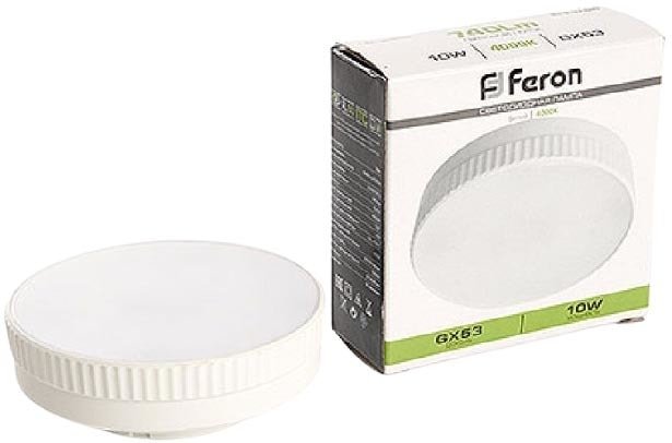 

Светодиодная лампочка Feron LB-3452 10 Вт GX53 4000 K 41399