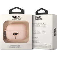 Чехол CG Mobile Karl Lagerfeld для AirPods Pro 2 KLAP2RUNIKP (розовый)